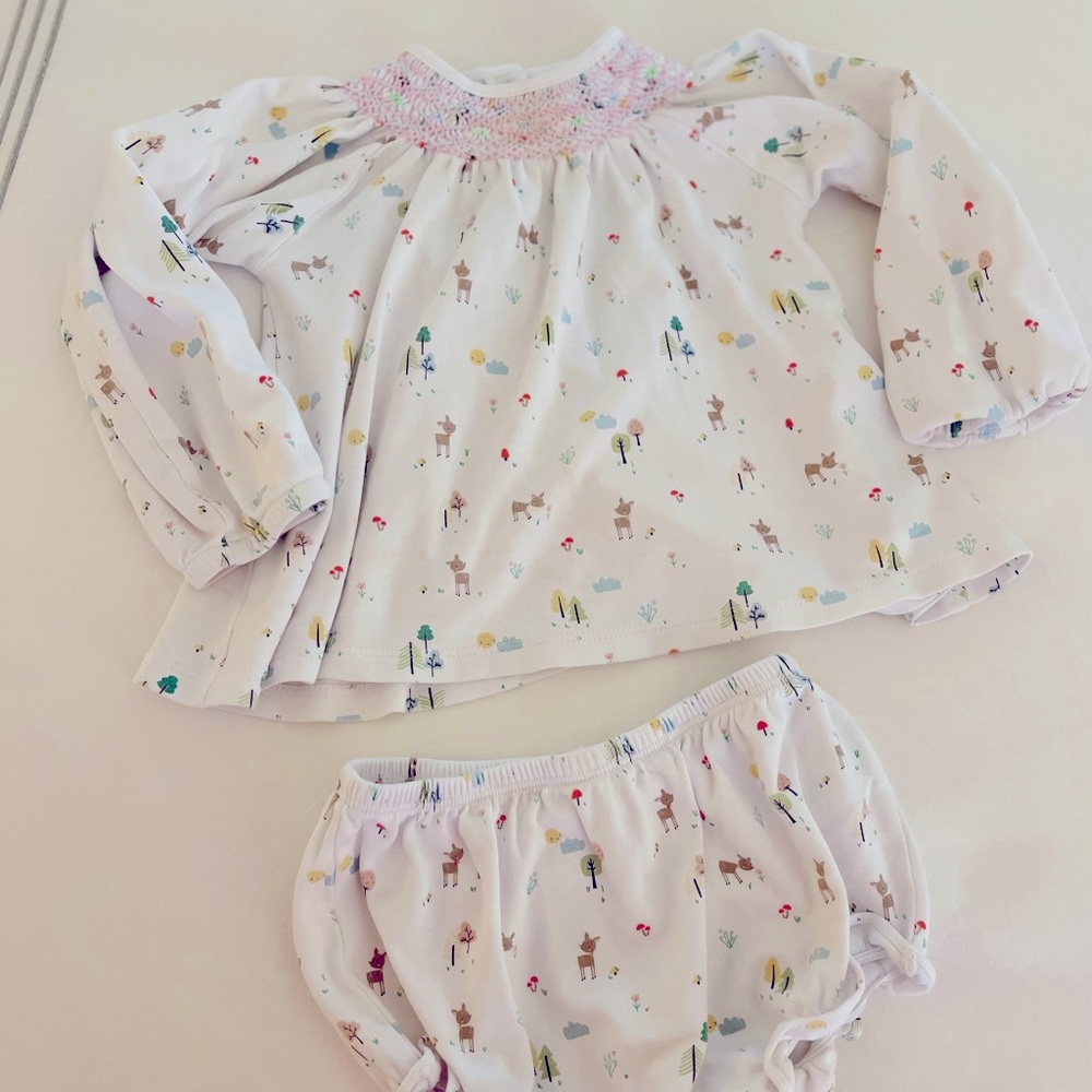 Willow Kids smocked custom fall set | Size 2T